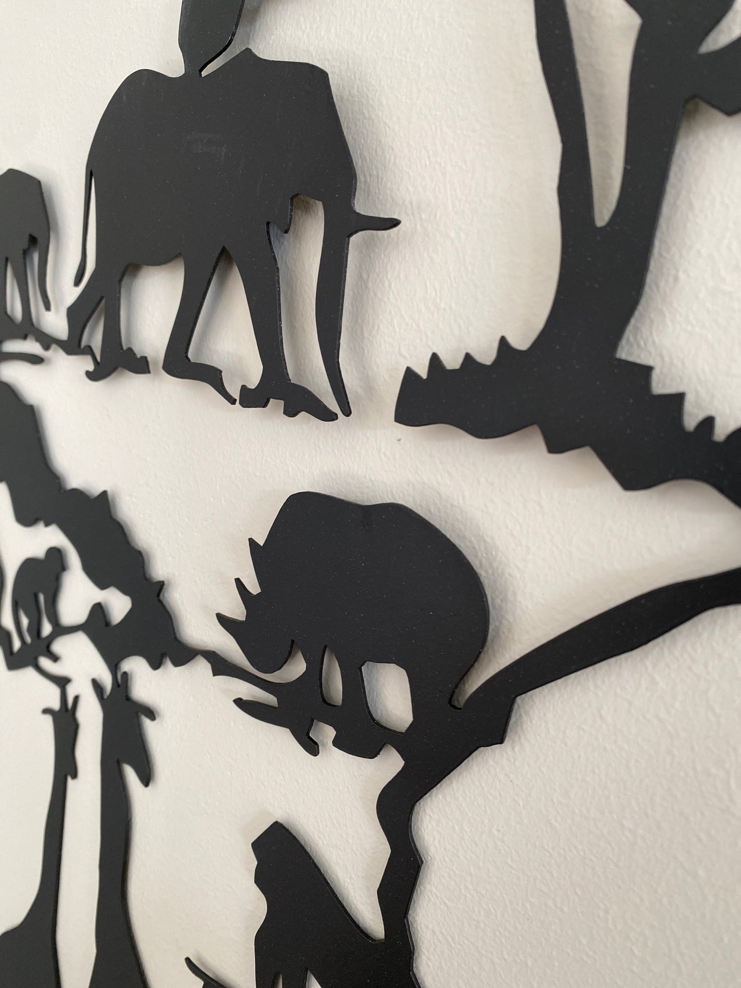 R4U Metal Wall Decor Art-Africa Safari