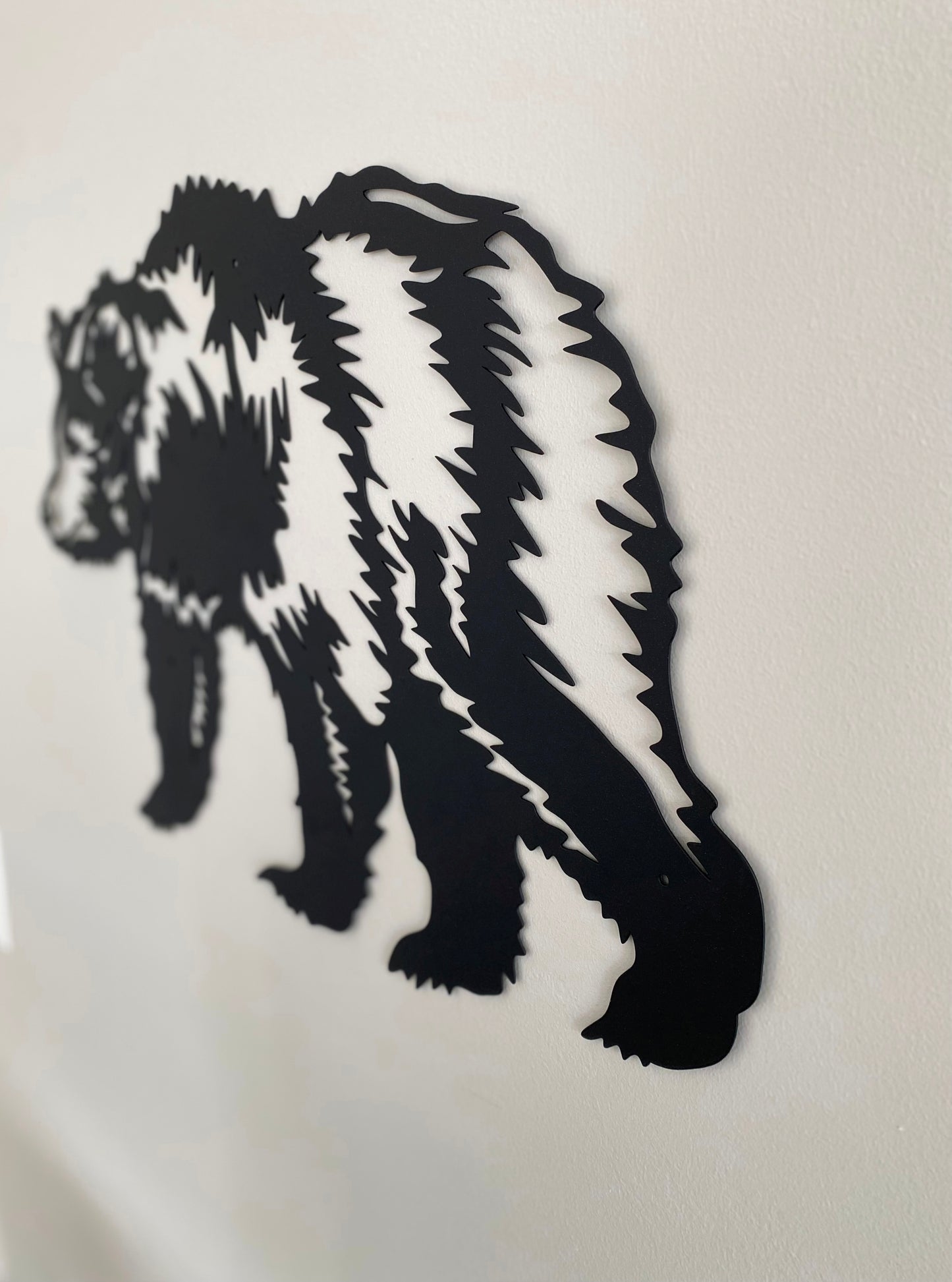 R4U Metal Wall Decor Art-Polar Bear